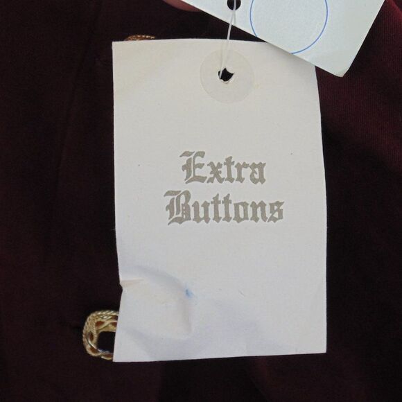 new LESLIE FAY Skirt Suit, 14/16, 2 piece, Jacket & Skirt, Burgundy, washable - Picture 13 of 16